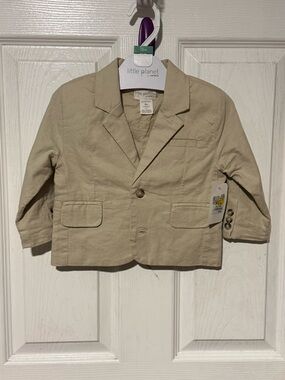 Carter's Little Planet Toddler Khaki Beige Blazer